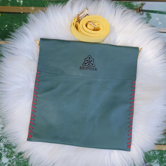 Kroneek handmade Crossbody Bag. Elegant shoulder Purse.
