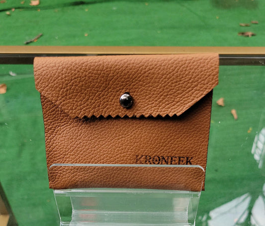 Kroneek Card Holder / Coin Purse  Handmade Leather Elegance.