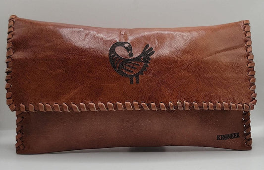 SANKOFA – Genuine Leather Clutch